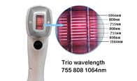 Machine 1200W 1600W de platine de glace de laser Israel Laser Hair Removal Soprano de diode