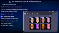 8 analyseur facial méga 128GB de soins de la peau de la caméra 3000 du spectre 3d