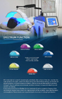 7 traitement anti-vieillissement d'acné de machine de thérapie de lumière du salon PDT LED de couleur