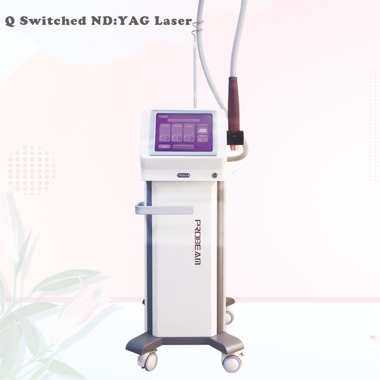 532 Nm 1064 Nm ND Yag Laser Q Switched ND Yag Laser Alexandrite Laser Tattoo Removal Laser