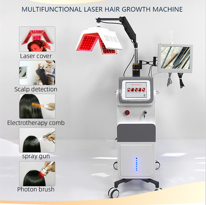 Machine multifonctionnelle 38kg de croissance de cheveux de laser de diode de 10mw 650nm
